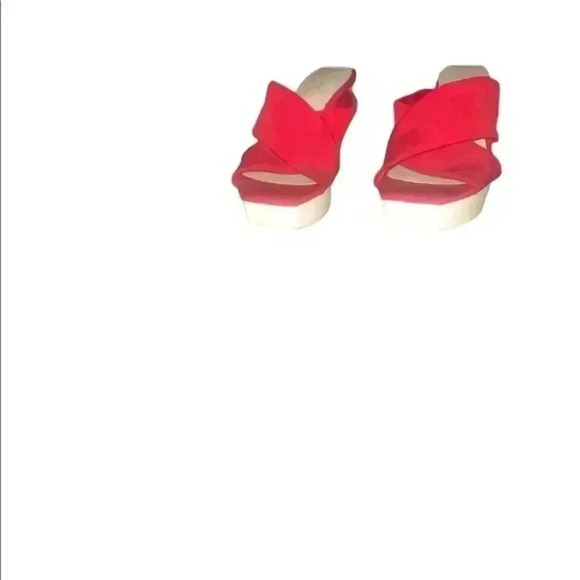 CALVIN KLEIN PLATFORM SANDALS . Comfortable and Super Pretty - Picture 7 of 9